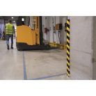 DURABLE Felületvédő profil, DURABLE "S20", sárga-fekete