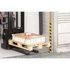 DURABLE Felületvédő profil, DURABLE "S32R", sárga-fekete
