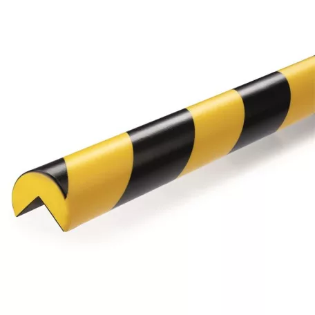 DURABLE Élvédő profil, mágneses, DURABLE "C25R", sárga-fekete