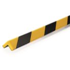 DURABLE Élvédő profil, mágneses, DURABLE "C20", sárga-fekete