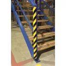 DURABLE Élvédő profil, mágneses, DURABLE "C35", sárga-fekete
