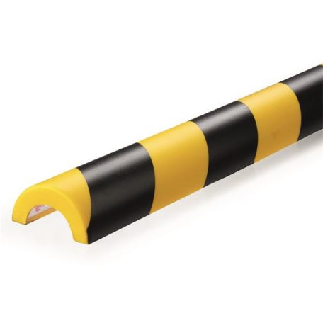 DURABLE Csővédő profil, DURABLE "P30", sárga-fekete