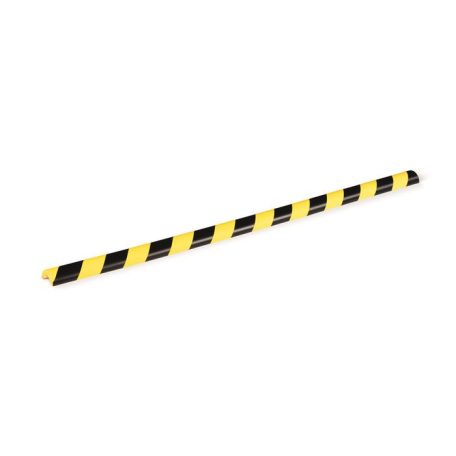 DURABLE Csővédő profil, DURABLE "P30", sárga-fekete