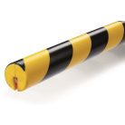 DURABLE Élvédő profil, DURABLE "E8R", sárga-fekete