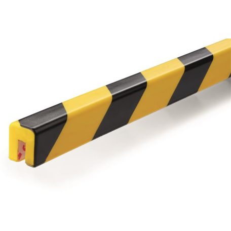 DURABLE Élvédő profil, DURABLE "E8", sárga-fekete