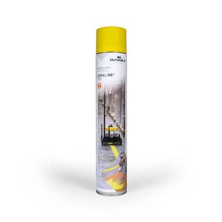 DURABLE Padlójelölő spray, DURABLE "Duraline® 750", sárga