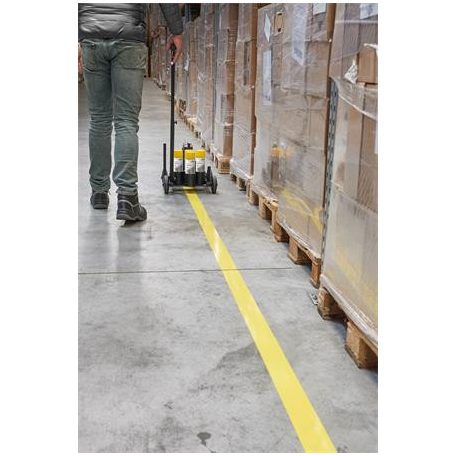 DURABLE Padlójelölő spray, DURABLE "Duraline® 750", sárga