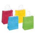 DONAU Ajándéktáska, sodrottfüles, 18x23x10 cm, DONAU "Home", vegyes színek