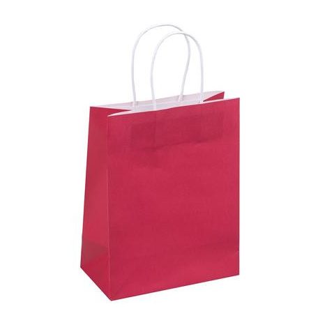 DONAU Ajándéktáska, sodrottfüles, 18x23x10 cm, DONAU "Home", vegyes színek