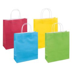   DONAU Ajándéktáska, sodrottfüles, 25x30x10 cm, DONAU "Home", vegyes színek