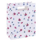 DONAU Ajándéktáska, 26x32,5x10 cm, DONAU "Home" vegyes minta