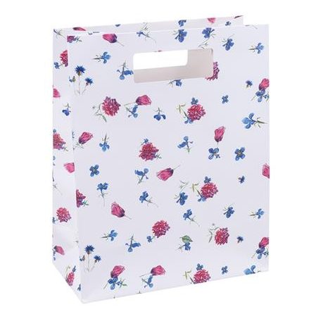 DONAU Ajándéktáska, 26x32,5x10 cm, DONAU "Home" vegyes minta