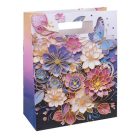 DONAU Ajándéktáska, 26x32,5x10 cm, DONAU "Home" vegyes minta