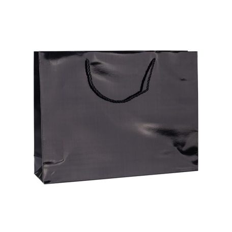 DONAU Ajándéktáska, zsinórfüles, 40x30x10 cm, DONAU "Home", vegyes metál színek