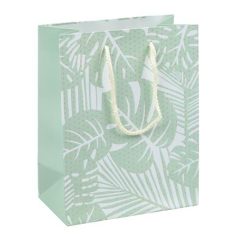   DONAU Ajándéktáska, zsinórfüles, 18x23x10 cm, DONAU "Home", vegyes minta