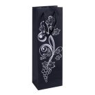 DONAU Italtartó tasak, zsinórfüles, 12x35,5x8 cm, DONAU "Home", vegyes minta