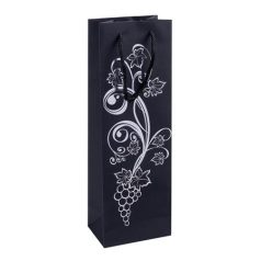   DONAU Italtartó tasak, zsinórfüles, 12x35,5x8 cm, DONAU "Home", vegyes minta