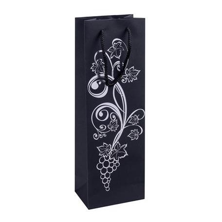 DONAU Italtartó tasak, zsinórfüles, 12x35,5x8 cm, DONAU "Home", vegyes minta