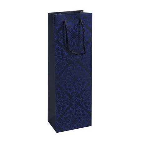 DONAU Italtartó tasak, zsinórfüles, 12x35,5x8 cm, DONAU "Home", vegyes minta