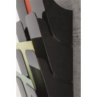 DURABLE Prospektustartó, fali, álló, A4, DURABLE "FLEXIPLUS 6", fekete