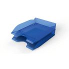 DURABLE Irattálca, műanyag, DURABLE, "Basic", áttetsző kék