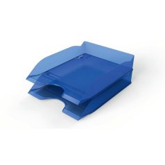   DURABLE Irattálca, műanyag, DURABLE, "Basic", áttetsző kék