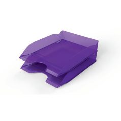   DURABLE Irattálca, műanyag, DURABLE, "Basic", áttetsző lila