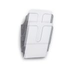 DURABLE Prospektustartó, fali, álló, A4, DURABLE "FLEXIPLUS 2", áttetsző