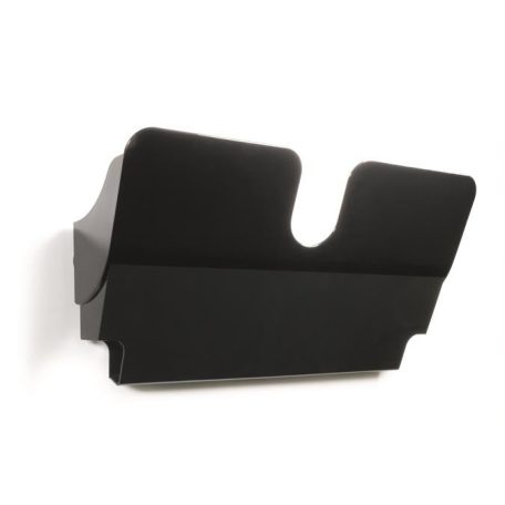 DURABLE Prospektustartó, fali, fekvő, A4, mágneses, DURABLE "FLEXIPLUS", fekete