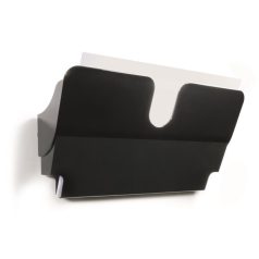   DURABLE Prospektustartó, fali, fekvő, A4, mágneses, DURABLE "FLEXIPLUS", fekete