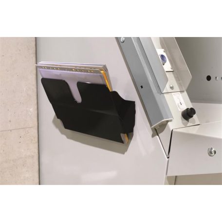 DURABLE Prospektustartó, fali, fekvő, A4, mágneses, DURABLE "FLEXIPLUS", fekete