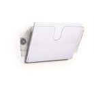 DURABLE Prospektustartó, fali, fekvő, A4, mágneses, DURABLE "FLEXIPLUS", áttetsző