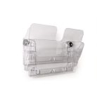 DURABLE Prospektustartó, fali, fekvő, A4, mágneses, DURABLE "FLEXIPLUS 2", áttetsző
