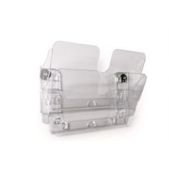   DURABLE Prospektustartó, fali, fekvő, A4, mágneses, DURABLE "FLEXIPLUS 2", áttetsző