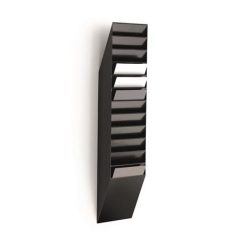   DURABLE Prospektustartó, fali, álló, A4, DURABLE "FLEXIBOXX 12", fekete