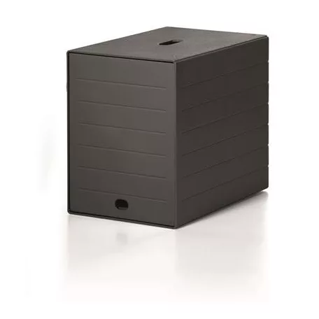 DURABLE Irattároló, műanyag, 7 fiókos, DURABLE "Idealbox Plus", antracit
