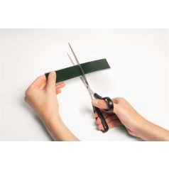   DURABLE Fémszalag, öntapadó, 3,5 cm x 5 m, DURABLE, fehér, 10 db mágnessel