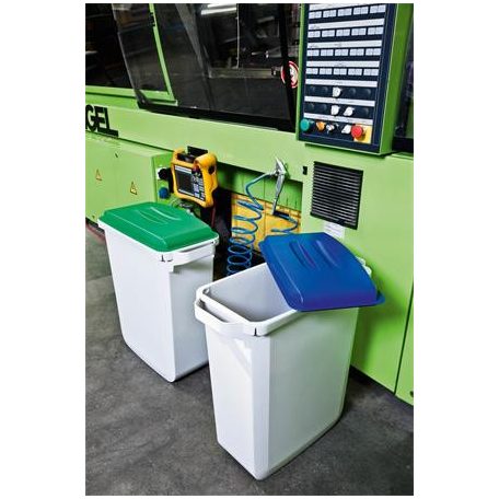 DURABLE Tető, 60 l-es szemeteshez, műanyag, DURABLE "Durabin®", zöld