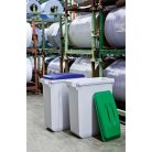 DURABLE Tető, 60 l-es szemeteshez, műanyag, DURABLE "Durabin®", zöld