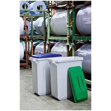 DURABLE Tető, 60 l-es szemeteshez, műanyag, DURABLE "Durabin®", zöld