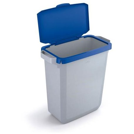 DURABLE Nyitható tető, 60 l-es szemeteshez, műanyag, DURABLE "Durabin®", kék
