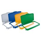 DURABLE Nyitható tető, 60 l-es szemeteshez, műanyag, DURABLE "Durabin®", szürke