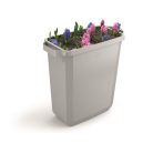 DURABLE Szemetes, 60 l, műanyag, DURABLE "DURABIN ECO", szürke