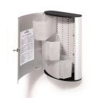 DURABLE Elsősegélyláda, 3 részes, üres, DURABLE, "L", ezüst