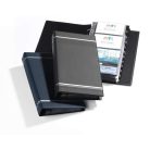 DURABLE Névjegykártyatartó, 200 db-os, A-Z regiszterrel, álló, DURABLE "VISIFIX®", szürke