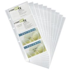   DURABLE Névjegytartó betét, bővítő szett, DURABLE "VISIFIX®"