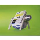 DURABLE Névjegykártyatartó, műanyag, 400 db-os, forgatható, fekvő, DURABLE, "VISIFIX®", ezüst