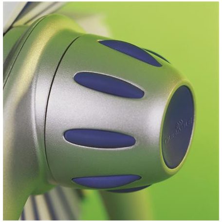DURABLE Névjegykártyatartó, műanyag, 400 db-os, forgatható, fekvő, DURABLE, "VISIFIX®", ezüst