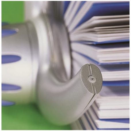 DURABLE Névjegykártyatartó, műanyag, 400 db-os, forgatható, fekvő, DURABLE, "VISIFIX®", ezüst