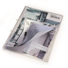 DURABLE Prezentációs mappa, PP, A4, lefűzhető, DURABLE, áttetsző